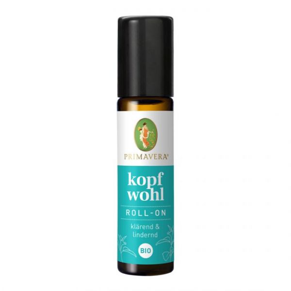 Primavera Kopfwohl Aroma Roll-On bio