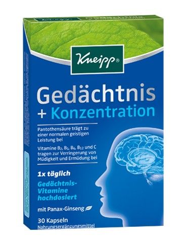 Kneipp® Gedächtnis + Konzentration