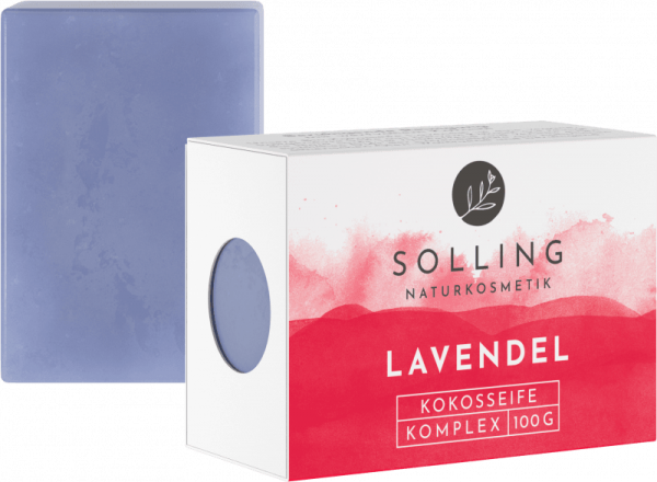 Kokosseife Lavendel