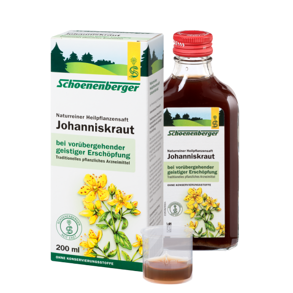 Naturreiner Heilpflanzensaft Johanniskraut