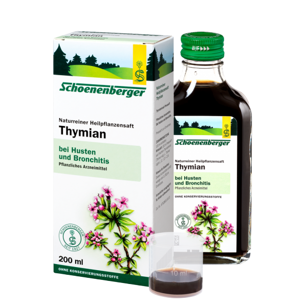 Naturreiner Heilpflanzensaft Thymian