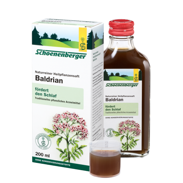 Naturreiner Heilpflanzensaft Baldrian