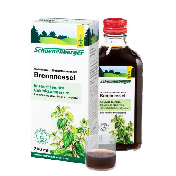 Naturreiner Heilpflanzensaft Brennnessel