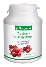 Bergland Cranberry Lutschtabletten