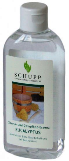 SCHUPP Sauna- und Dampfbadessenz Eukalyptus