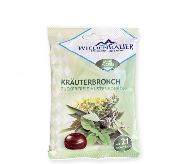Wiedenbauer Kräuterbronch -zuckerfreie Hustenbonbons-
