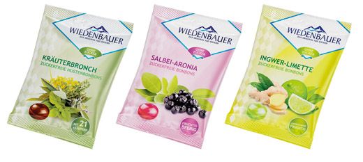 Wiedenbauer Kräuterbronch -zuckerfreie Hustenbonbons-