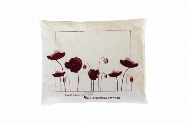 Kräuterkissen "Mohnblume"
