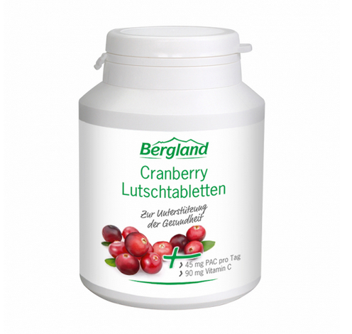 Bergland Cranberry Lutschtabletten