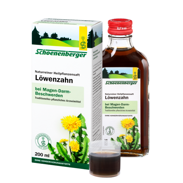 Naturreiner Heilpflanzensaft Löwenzahn