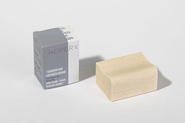 Hopery Festes Shampoo Lavender Orange für trockenes Haar