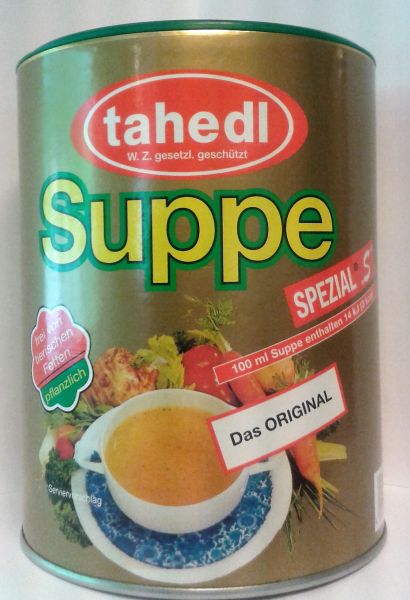 Tahedl Delikatesse Suppe mit Allwürze