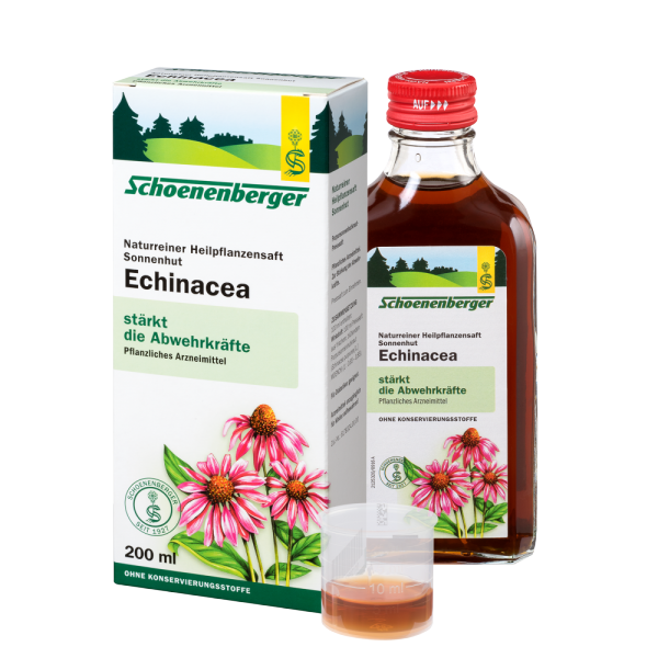 Naturreiner Heilpflanzensaft Echinacea