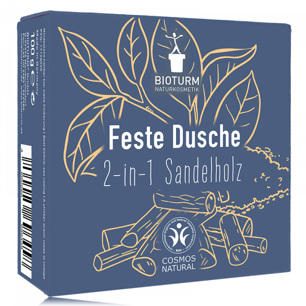 Bioturm Feste Dusche 2-in-1 Sandelholz