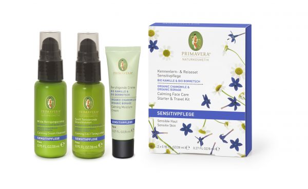 Primavera Kennenlern- & Reiseset Sensitivpflege