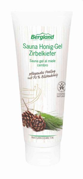 Bergland Sauna Honig - Gel Zirbelkiefer