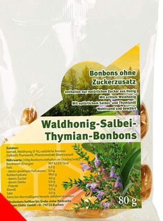 Waldhonig - Salbei - Thymian Bonbons