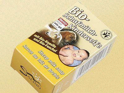Schafmilch-Kinderseife