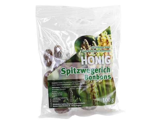 Spitzwegerich - Honig Bonbon